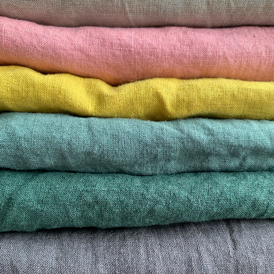 Постільна білизна з вареного льону