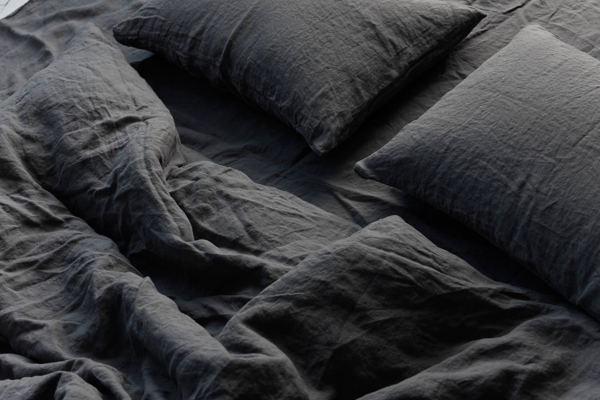 Постільна білизна з вареного льону