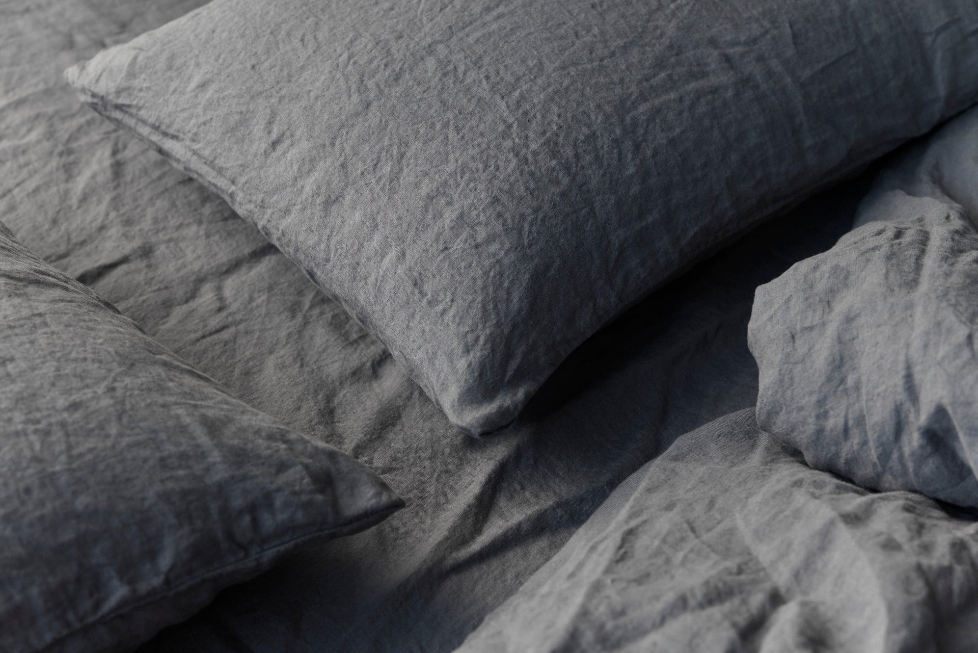 Постільна білизна з вареного льону