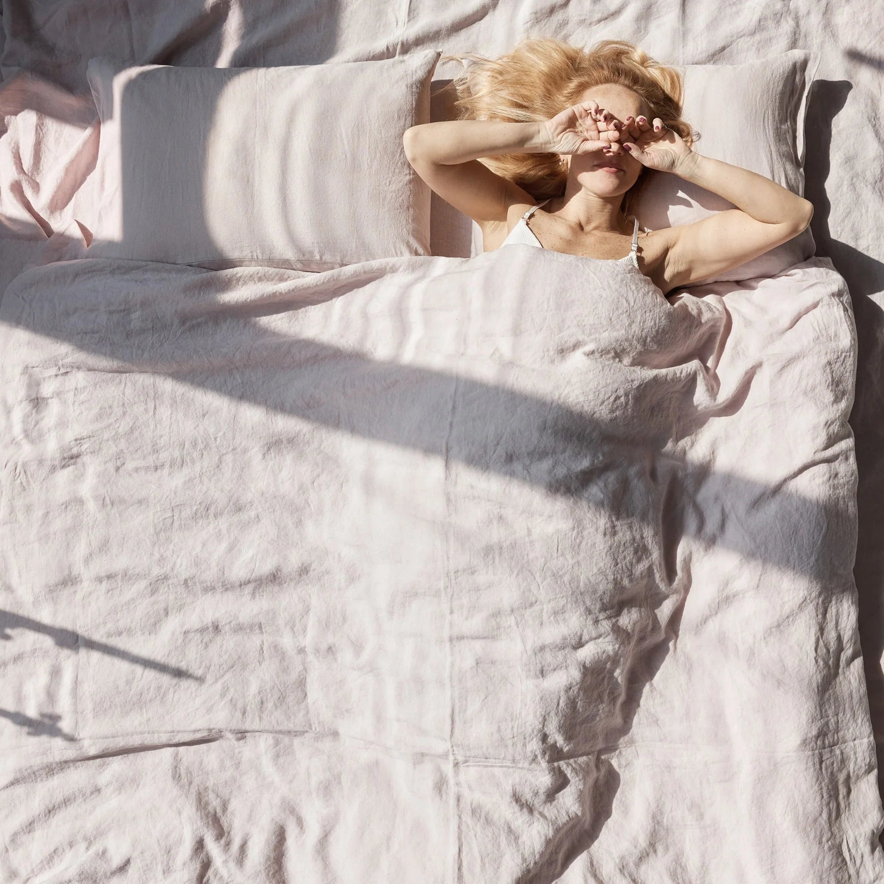 Постільна білизна з вареного льону