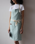 Лляний фартух  "Monhome" (washed linen)